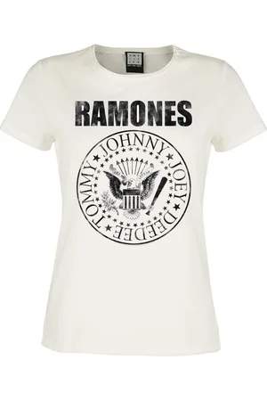 RAMONES T-Shirt di - Amplified Collection - Vintage Shield - S a XL - Donna