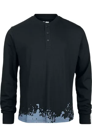 Korn Maglia Maniche Lunghe di - Forgotten Henley - S a XXL - Uomo
