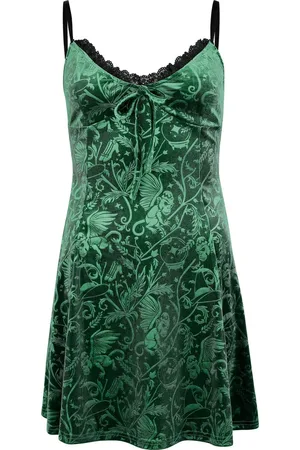 Killstar Miniabito Gothic di - Wizard Of Oz - Emerald Envy Mini Dress - XS a 4XL - Donna