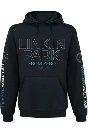 Linkin Park Felpa con cappuccio di - From Zero To World Tour - S a 4XL - Uomo