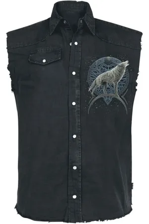 Spiral Gilet di - Celtic wolf - M a 4XL - Uomo