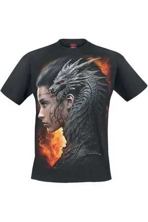 Spiral T-Shirt di - Draco Queen - S a 4XL - Uomo