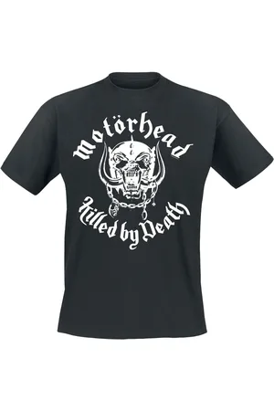Motörhead T-Shirt di - Killed By Death Lyric White - S a 4XL - Uomo