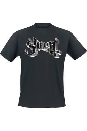 Ghost T-Shirt di - Oxidized Silver Logo - S a 4XL - Uomo