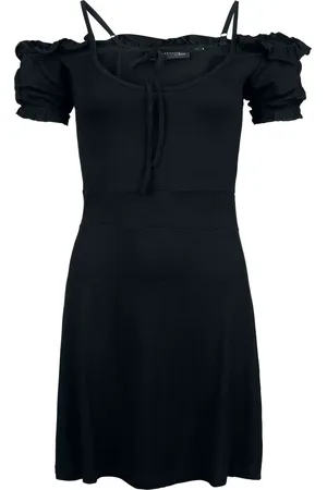 Gothicana Miniabito Gothic di - Ladies Off Shoulder Dress - S a XXL - Donna