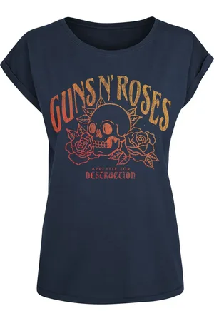 Guns N´Roses T-Shirt di - Appetite For Destruction Skull - S a XXL - Donna