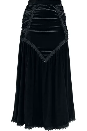 Sinister Gothic Gonna lunga Gothic di - Gothic Long Skirt - XS a XL - Donna