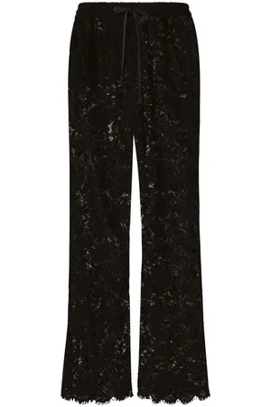 Dolce & Gabbana Pantaloni semi trasparente