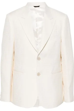 Fendi Blazer con motivo FF