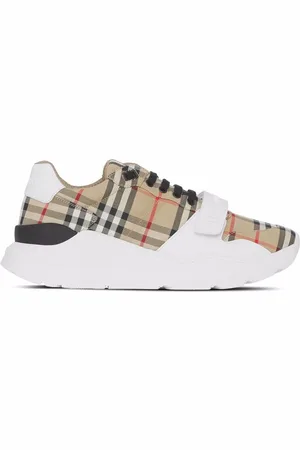 Burberry Sneakers a strappo con motivo Vintage Check