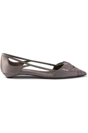 Prada Ballerine con dettaglio cut-out