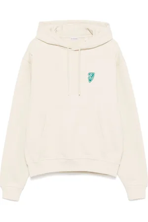 Burberry Felpa con logo B e cappuccio