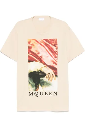 Alexander McQueen T-shirt con stampa