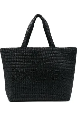 Saint Laurent Borsa tote con logo goffrato