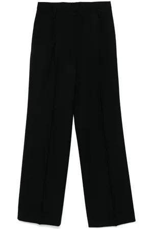 DRIES VAN NOTEN Pantaloni sartoriali con pieghe