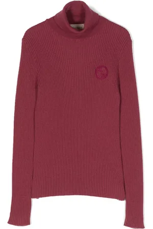Gucci Maglione a coste con ricamo
