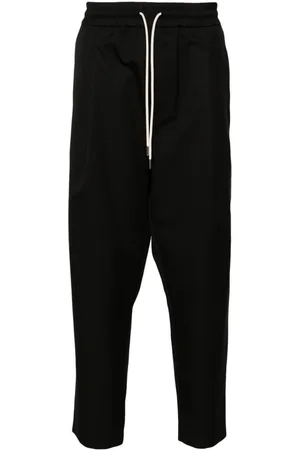 Drôle de Monsieur Pantaloni crop con coulisse