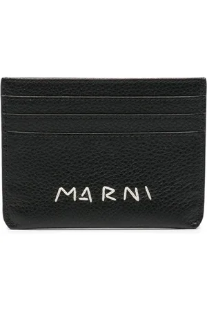 Marni Portacarte con ricamo