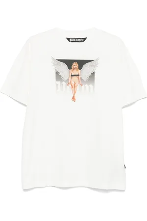 Palm Angels T-shirt Crystal Pin-Up