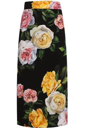 Dolce & Gabbana Gonna midi a fiori