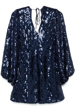 ROTATE Abito corto con paillettes