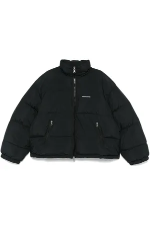 Cole Buxton Piumino crop con logo