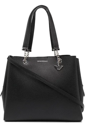 Emporio Armani Borsa tote con applicazione
