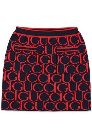 Gucci Gonna con effetto jacquard