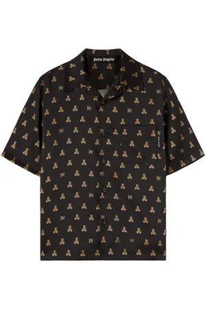 Palm Angels Camicia Bear Monogram