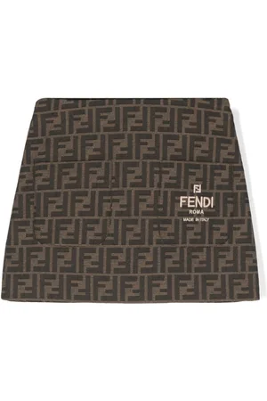 Fendi Gonna con motivo FF jacquard