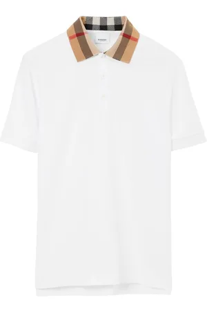 Burberry Polo con dettaglio Vintage Check