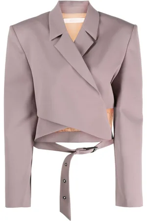 SSHEENA Blazer crop a portafoglio