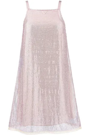 Prada Abito corto con strass