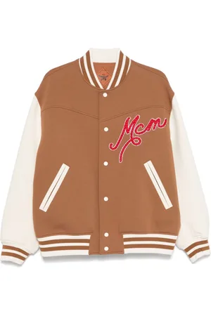 MCM Bomber con ricamo logo