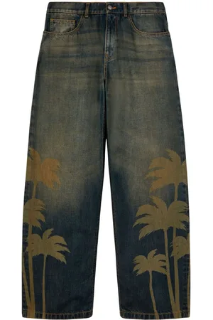 Palm Angels Jeans Laser Pamls