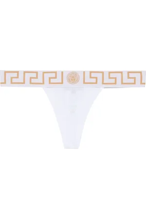 VERSACE Perizoma con bordo Chiave Greca
