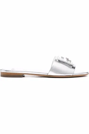 Fendi Sandali con placca logo FF