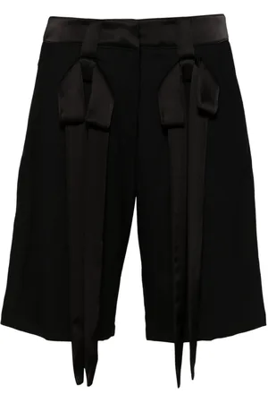 DAVID KOMA Shorts con fiocco