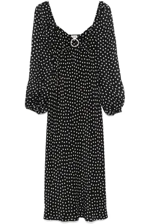 RIXO London Abito midi Ivy