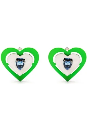 SAFSAFU Orecchini Neon a cuore