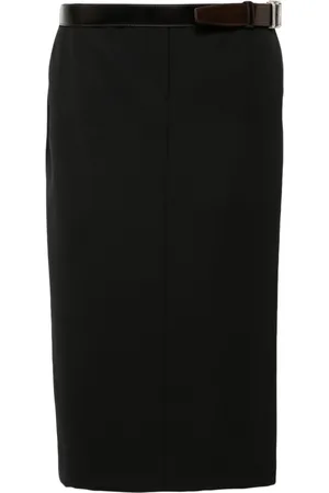 Prada Gonna midi con cintura