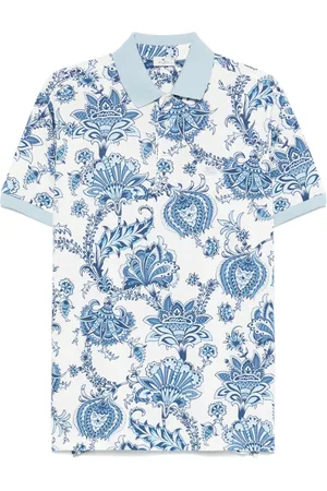 Etro Polo con stampa paisley