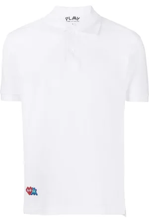 Comme des Garçons Polo con applicazione COMME DES GARÇONS PLAY x The Artist Invader