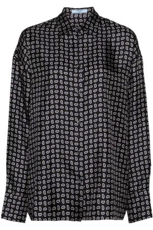 Prada Camicia con stampa paisley