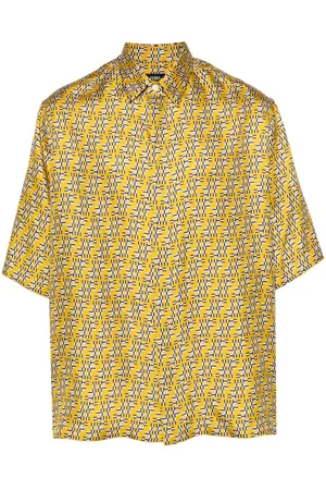 Fendi Camicia con stampa FF