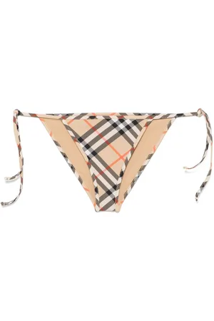 Burberry Slip bikini a quadri