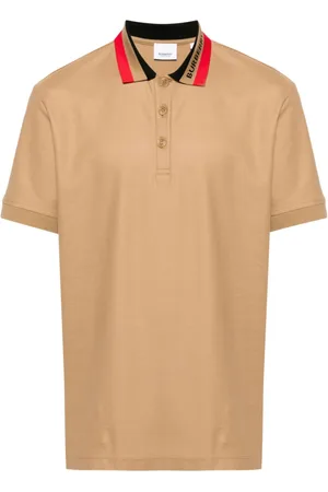 Burberry Polo con colletto a contrasto