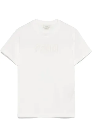 Fendi T-shirt con ricamo
