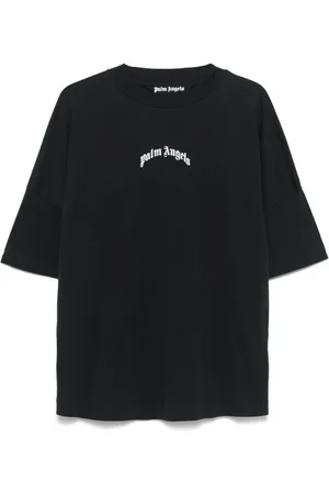 Palm Angels T-shirt con logo curvo