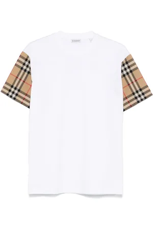 Burberry T-shirt con dettaglio Vintage Check